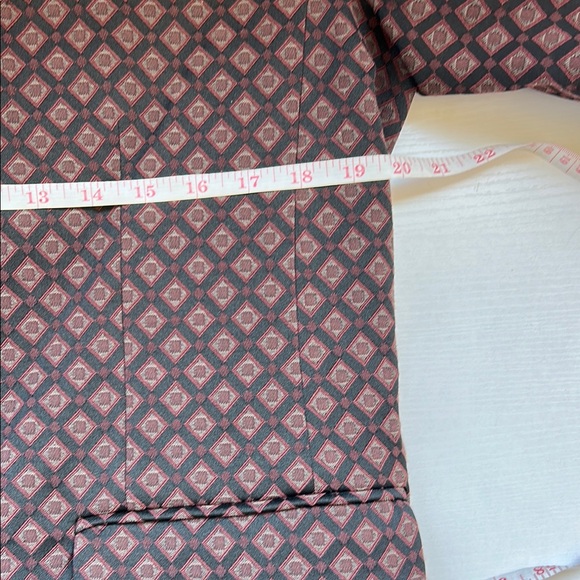 Trina‎ Turk Men's Patterned Blazer - Pink and Black - Picture 8 of 9